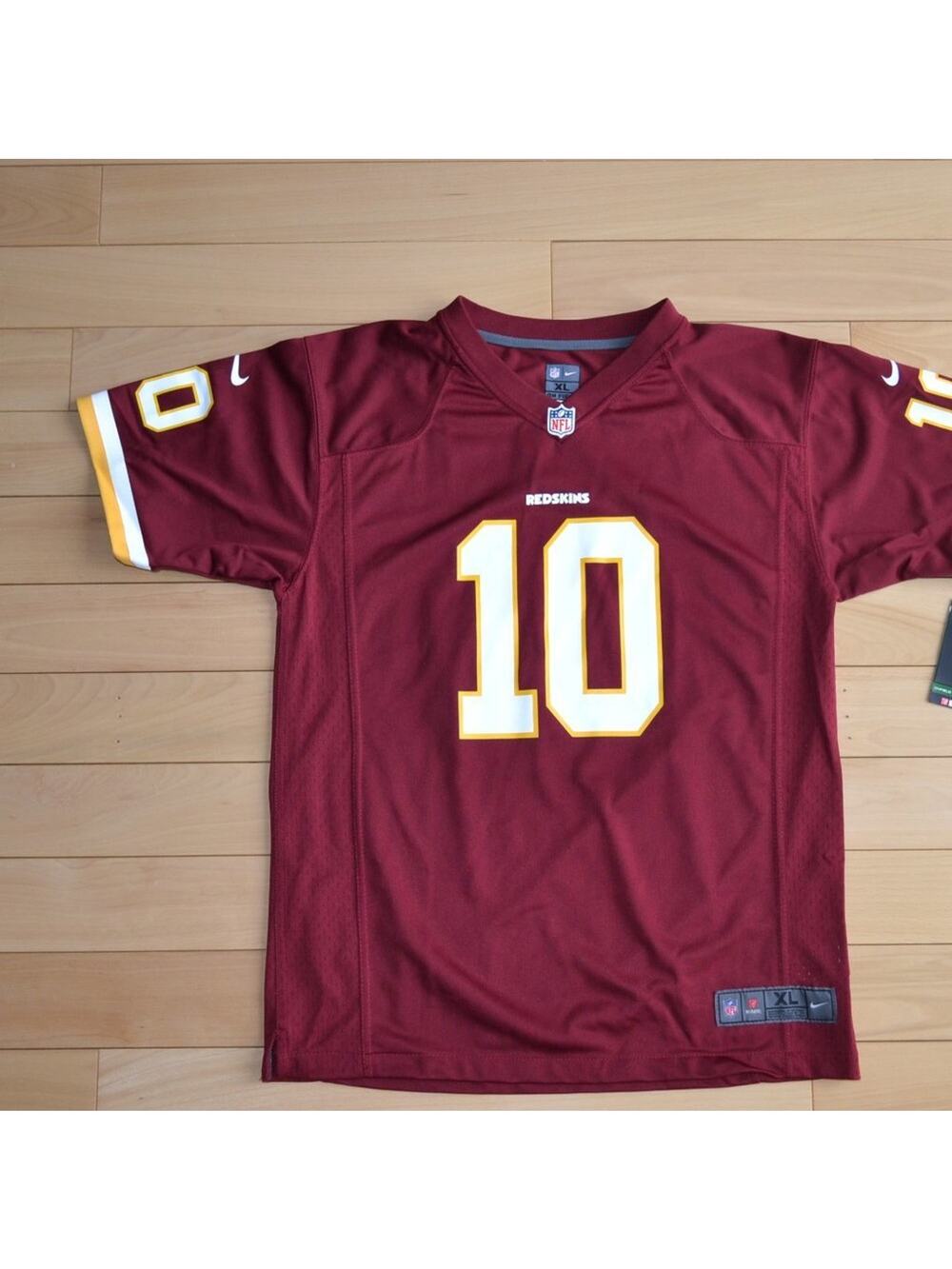 Nike On Field NFL Washington Commanders Jersey Griffin III #10 Retro Redskins